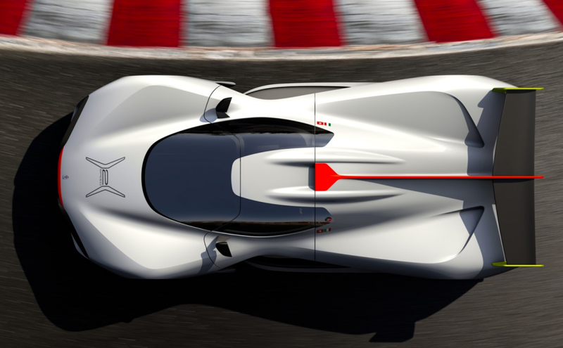 Illustration for article titled Pininfarina's Cool Hydrogen-Powered Concept Promises Guilt-Free Track Time